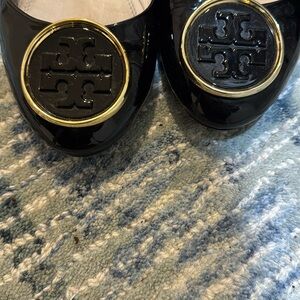 Elegant Black Tory Burch Women's Shoes